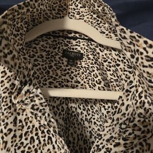 Talbots Women's Animal Print Blazer